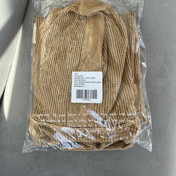 NWT Free People FP One Ash Hoodie Sz Sm - Picture 4 of 9